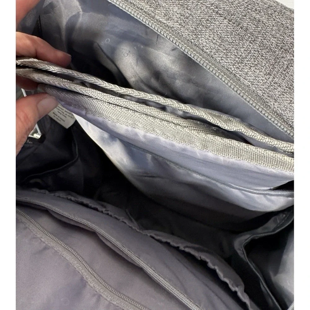 Ruvalino YW168 Diaper Bag Backpack Grey Heather Travel Multi-Pocket‎ Unisex